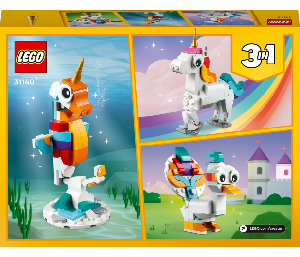 LEGO Creator 31140 Magiczny jednorożec - 1091320 - zdjęcie 9